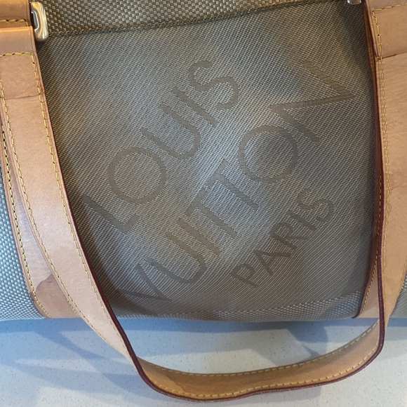 Louis Vuitton Earth Damier Geant Canvas Attaquant Keepall Sac Polochon - Picture 3 of 12